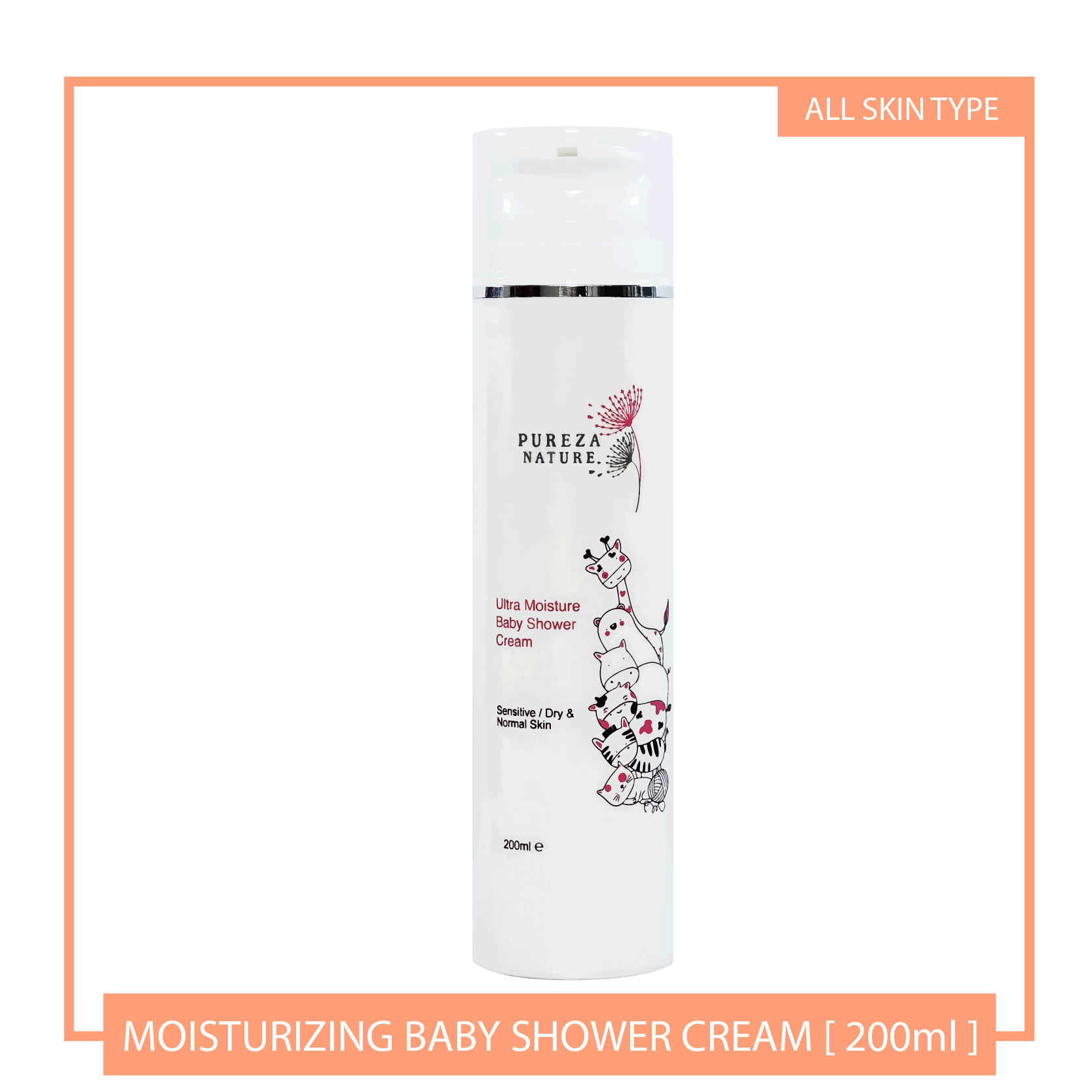 Ultra Moisture Baby Shower Cream 200ml